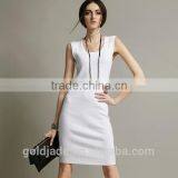 Hot Sale Knitting Fancy Dress for Women Ladies Sleeveless Casual Dress Spring Summer 2016 thumbnail-1
