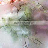 Soft Glass Transparent Waterproof Mat Custom Round PVC Round Table Cloth Tablecloth With Frosted Crystal Plate thumbnail-4