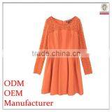 New Fashion Ladies Casual Latest Neck Design of Dress thumbnail-1