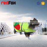 yellow protective reflective safety saddle for dog