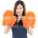 CX-A-67A Genuine Fox Fur Fingerless Winter Leather Glove thumbnail-6