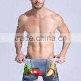 MGOO Hot Sale Cheap Price Custom Elastic Waistband Underwear 95 Cotton 5 Spandex 180g Boxer thumbnail-2