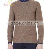 Fashion Designs Men Wool Knitwear Brands Pure Cashmere Sweater thumbnail-1