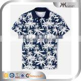 Short Sleeve Palm Tree Print 100% Cotton Children Clothing Manufacturer thumbnail-3