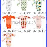 Wholesale 100% Cotton Kids 2pcs Sets Cute Animal Pattern Printed Baby Sleeping Bag With Headband thumbnail-6