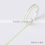 5mm*8m Japan Washi Tape Customizable Thin Type Adhesive Paper Tape Planner Accessories thumbnail-5