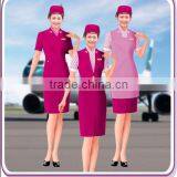 Airline Stewardess Uniform,hot Tailored Polyester Stewardess Uniform thumbnail-2