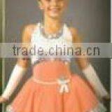 New Coming Shool Girls Dancewear Custume--orange Jazz Style Dress ---child&adults Hip-pop Dancewear