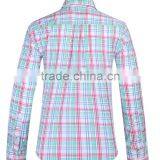 2017 Latest Men's Plaid Casual Long Sleeve Shirt thumbnail-3