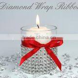 Diamond Rhinestone Ribbon 4.6INCHx10 YARDS-for Wedding Decorations/Party/Home Decor thumbnail-6
