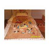 Breathable Family 100% Polyester Baby Blanket Antistatic Printed For Hotel thumbnail-1