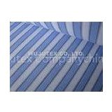 Nice soft 100% cotton yarn dyed twill weave stripe fabric 145/147cm width