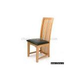 Sell Oak Dining Chair with Leather Seat