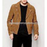 Men''s Suede Biker Jacket