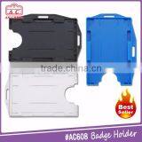 Retractable Glitter ID Badge Name Holder With Swivel-Back Alligator Clip thumbnail-5