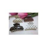 Hot Sale 2012 Newest 7.2cm Hairclip Acrylic Alloy Classic Brand Hair Claw Clip,4 Colors Available,free Shipping thumbnail-1