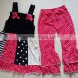 Cheap Children Clothes Easter Outfits Girls Boutique Clothing Spring 2016 Easter Bunny Knit Cotton Set thumbnail-5