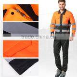 New Fashion Yellow Safety Reflective Jacket Unisex Workwear thumbnail-6