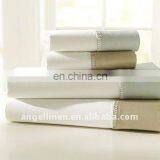 100% linen bedding sets in white