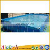 Hot Outdoor Above Ground Metal Swimming Pool,frame Water Pool for Park