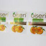 Custom Reusable Removable Sticker Vinyl Roll With Full Color Printing for Juice Packaging thumbnail-4