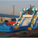 Inflatable Commercial Water Park Products Water Slides, Seal Sea Dog Type Inflatable Slide thumbnail-4
