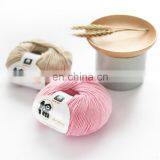 Hot Sale Low Price Egyptian 100% Cotton Yarn Knitting for Scarf and Hat thumbnail-5