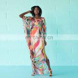Beach Cover up Dress Kaftan Pareos Sarongs Sexy Cover-Up Chiffon Bikini Tunic Swimsuit Cover Ups Robe De Plage thumbnail-2