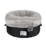 Wholesale Factory Grey Fabric Felt Fluffy Velvet Pet Dog Cat Bed Cave Nests House thumbnail-1