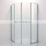 8MM 10MM 12MM 15MM 19MM Tempered Curved Glass Shower Door