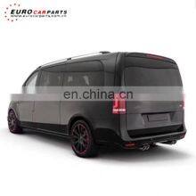 W447 Body Kits Fit for V-class W447 B Style W447 Kit Front Lip Rear DiffuserBumper LED Light LED Light Cover Muffler Tips thumbnail-4