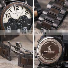 BOBO BIRD Brand Own Logo Wood Business Watch With Waterproof Luminous Clock Mechanical Automatic Watch Luxury thumbnail-4