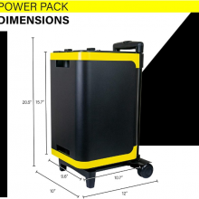 Pecron 2000W Big Portable Solar Power Systems, Portable Solar Energy Station, Lithium Portable Solar Generator 3000W thumbnail-3