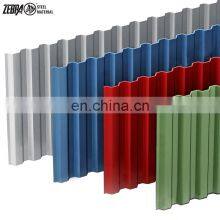 China Factory Cheap Prices Galvanized Corrugated Prepainted Steel Roofing Sheet Roof Tiles in RAL Color