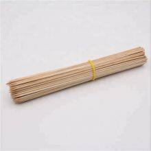 Hot Sales Wholesale Disposable 100pcs Round Bamboo Sticks 2mm 12 Inch Shish Kabob Skewer thumbnail-1