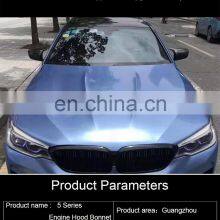 Runde Carbon Fiber Material Auto Car Bonnet Engine Hood For 2018-In BMW 5 Series G30 G38 Engine Hood Bonnet thumbnail-4