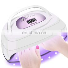 High Power 150W SUN X8 MAX Nial Lamp For Nails Two Hands UV Led Lamp 57LEDs Nail Dryer