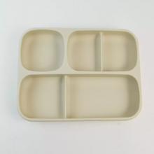 Silicone Baby Feeding Set Baby Feeding Plate Silicone Tableware Plate for Kids Toddlers Suction Silicone Dinner Plate thumbnail-3