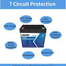 12V 12.8V6Ah Rechargeable Solar Energy Storge Lithium Ion Deep Cycle Lifepo4 Battery Packs thumbnail-5