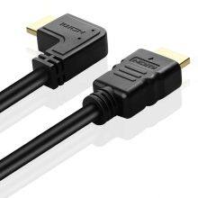Hdmi To Hdmi Cable 1.4v 2.0v 4K Right Angle 90 Degree HDMI Cable Supplier for Computer thumbnail-2