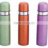 750ml Double Wall Stainless Steel Vacuum Thermos Flask With 2pcs Lid