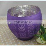 Candlestick Glass Set ,vintage Decoration