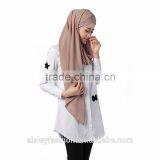 Women Summer White Shirt Muslim Long Shirts Turkish Islamic Arab Kaftan Muslim Shirt High Quality B043 thumbnail-3