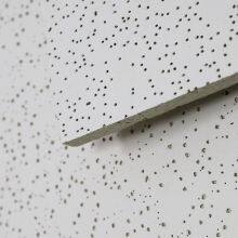 Factory Supply Rock Wool Fibre Board Acoustical Mineral Fiber Ceiling Board Mineral Acoustic Ceiling thumbnail-4