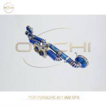 Exhaust Titanium Catback for Porsche 911 992 GT3/911 992 Carrera/911 992 Turbo S Electronic Valve High-performance Automotive Exhaust Parts
