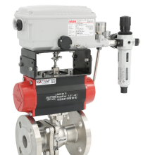 CF8M 316 Stainless Steel Flanged Ball Valve -20℃ to 400℃ Temperature Range thumbnail-1