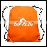 Custom Logo Polyester Sport Drawstring Backpack