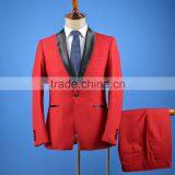 High quality handsome slim fit men wedding suit