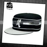 OEM Handsome Custom Fashion Soft Cotton Flat Top Military Cap thumbnail-1