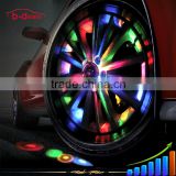 Newest design solar energy 16LEDs wheel light 4 colors car Solar wheel lights